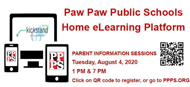 Information about PPPS Home eLearning Platform for Fall, 2020