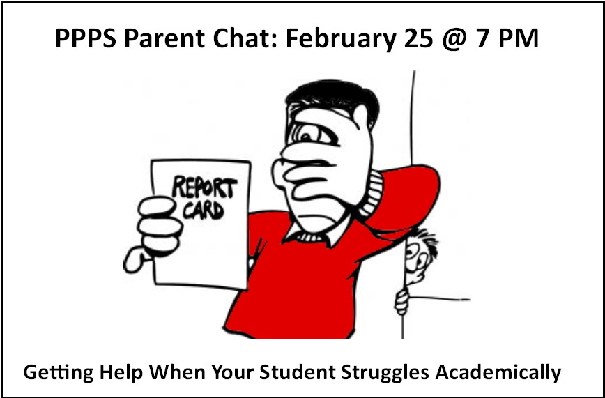 Struggling Student Report Card Graphic