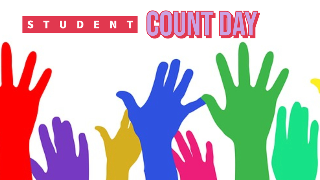Fall Student Count Day is Wednesday October 7th