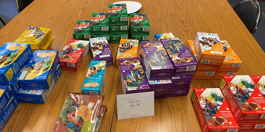 Girl Scout Cookies for Staff