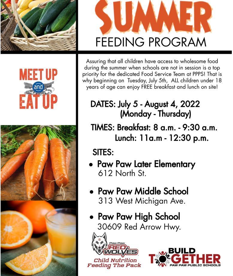 Summer Feeding Program 2022