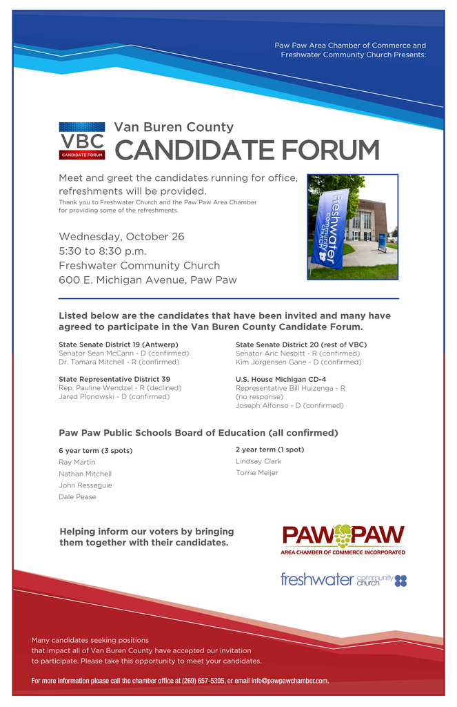 candidate flyer