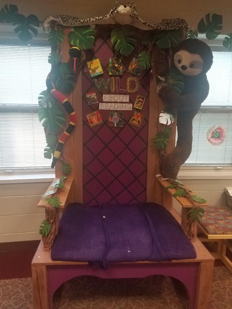 Who will we find reading in our library throne???
